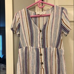 Multi-color romper